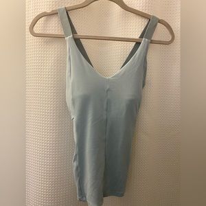 Varley Chapman Tank in blue. Size: M